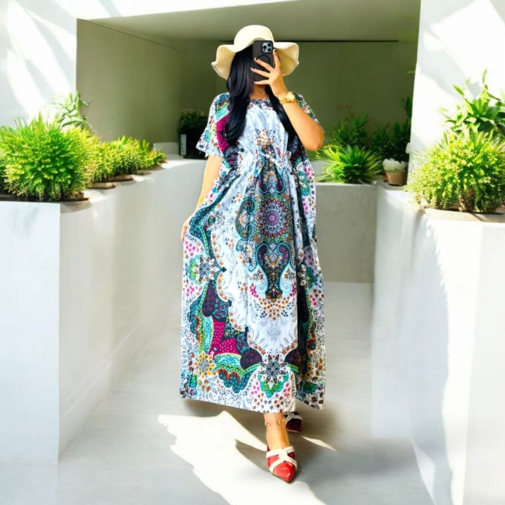 daster SUPER JUMBO LD 150cm lowo kekinian KARTIKA daster hamil kain tebal