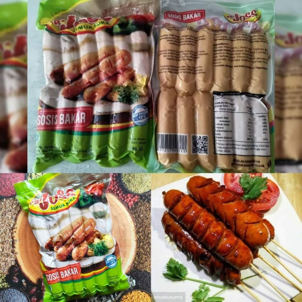 sosis bakar ngejos mini isi 12/ngejoss sosis bakar mini
