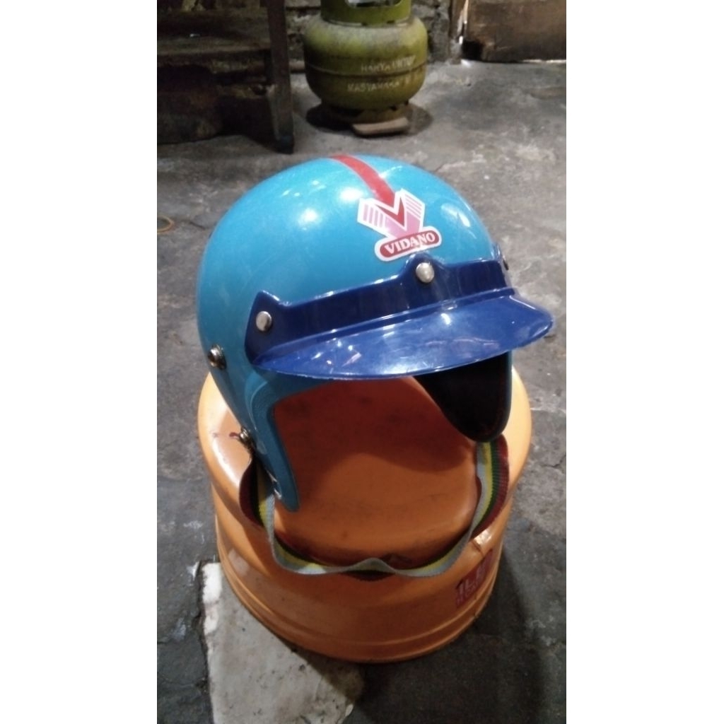 helm anak model jadul lawas vintage untuk umur dibawah 5 tahun