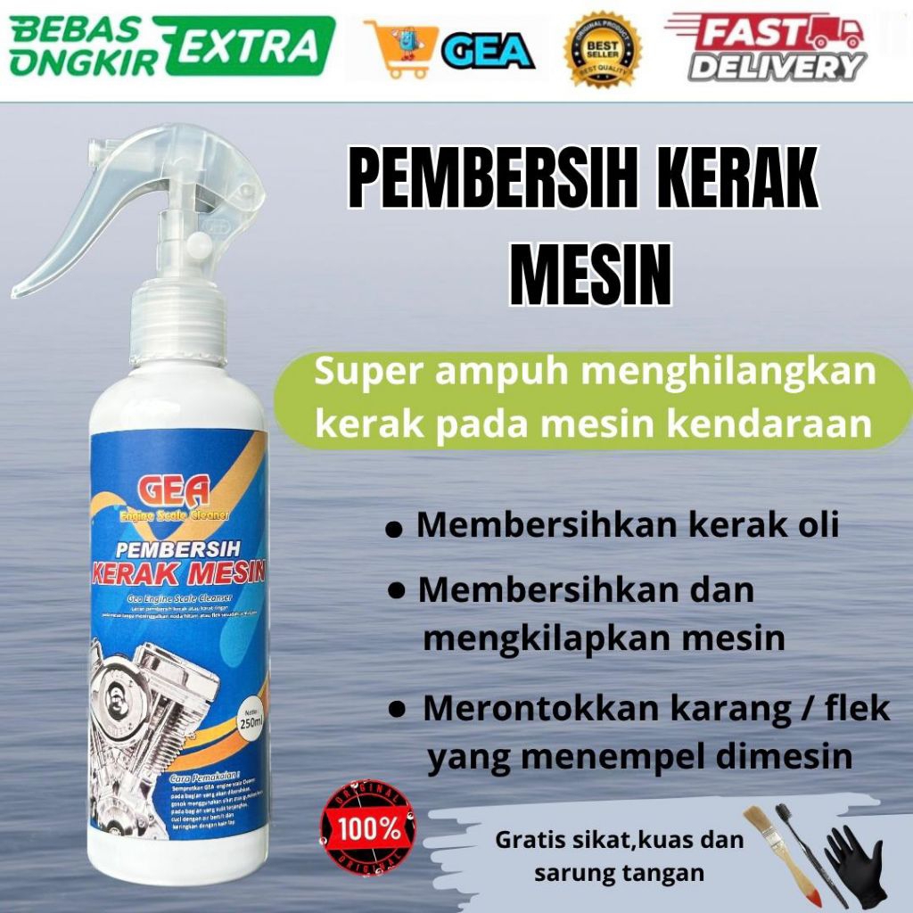 Pembersih kerak Motor Mobil Pembersih kerak Mesin Pembersih kerak Mesin Mobil dan Motor Perontok KER