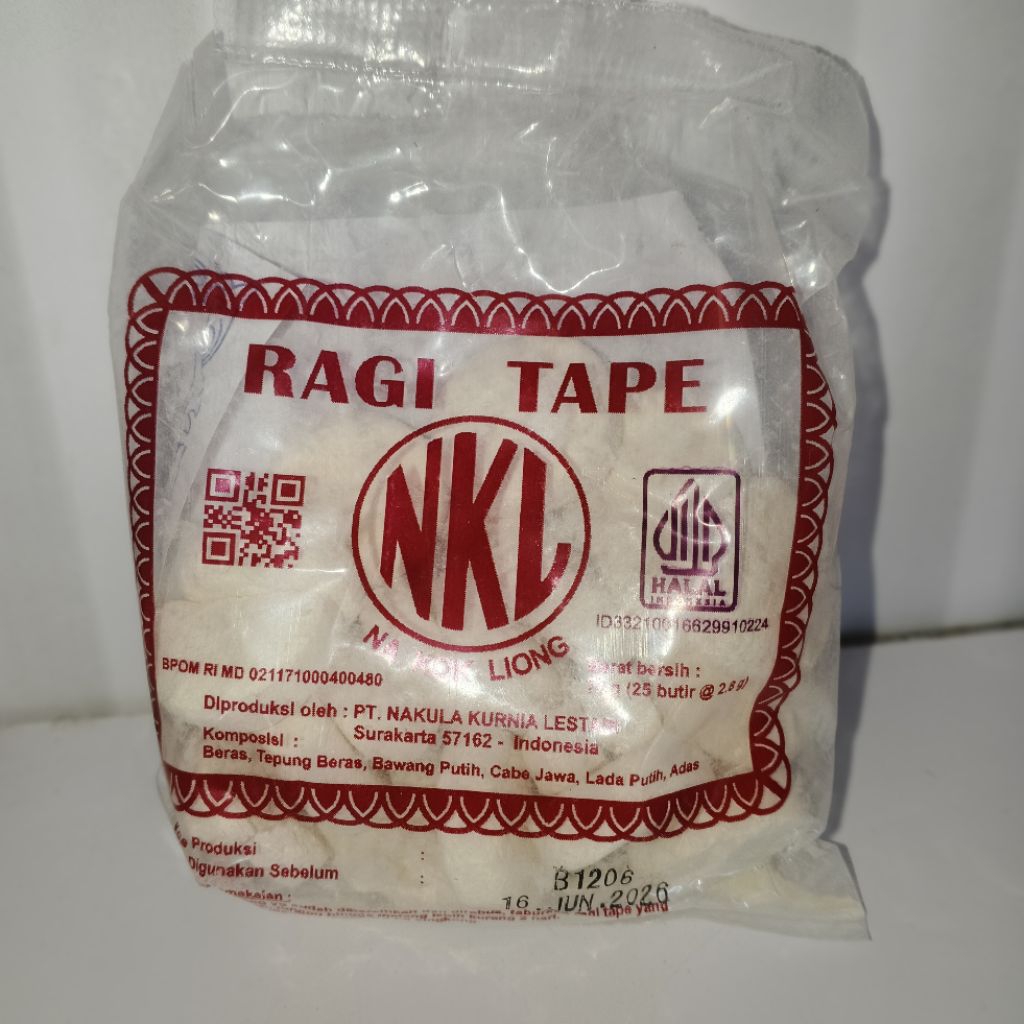 Ragi tape NKL