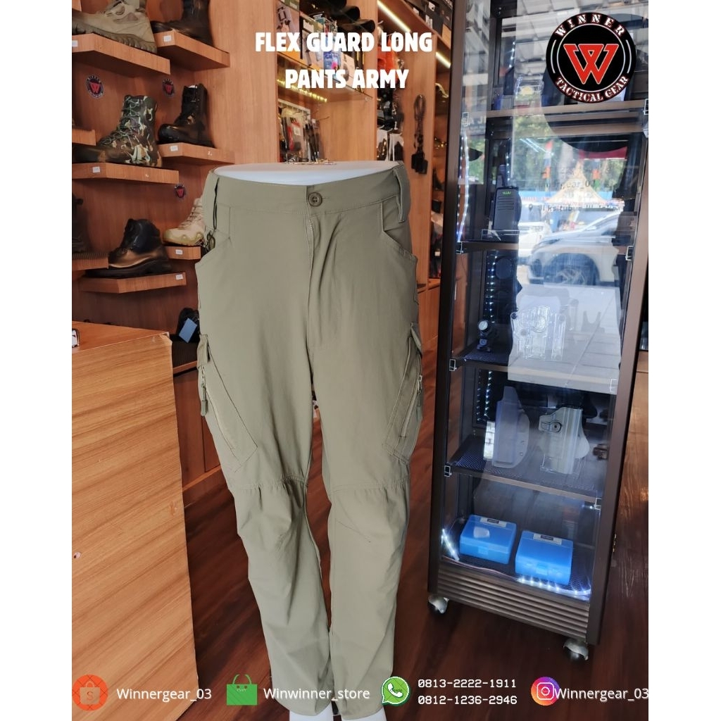 Celana panjang tactical gear tad parasut cream