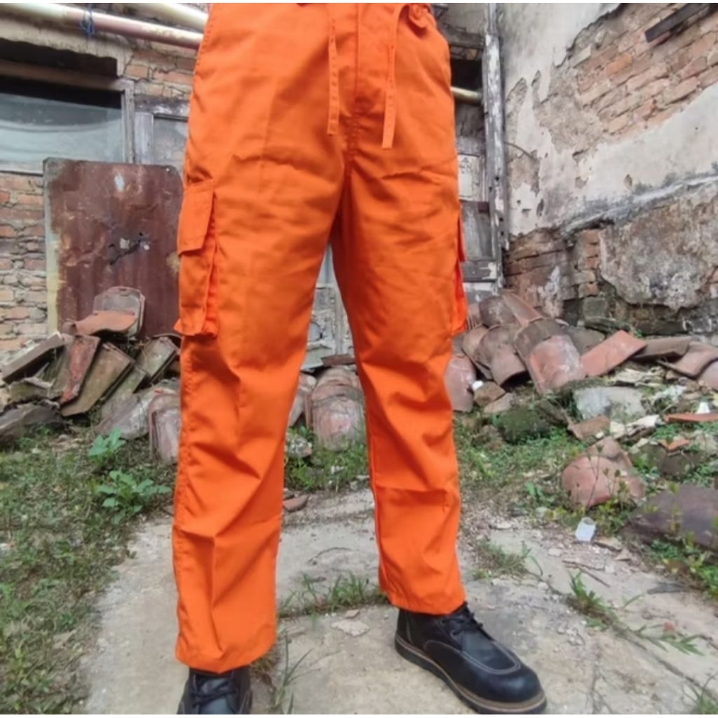 Celana Pdl Orange Premium Ripstok Tr Celana Tactical Outdoor