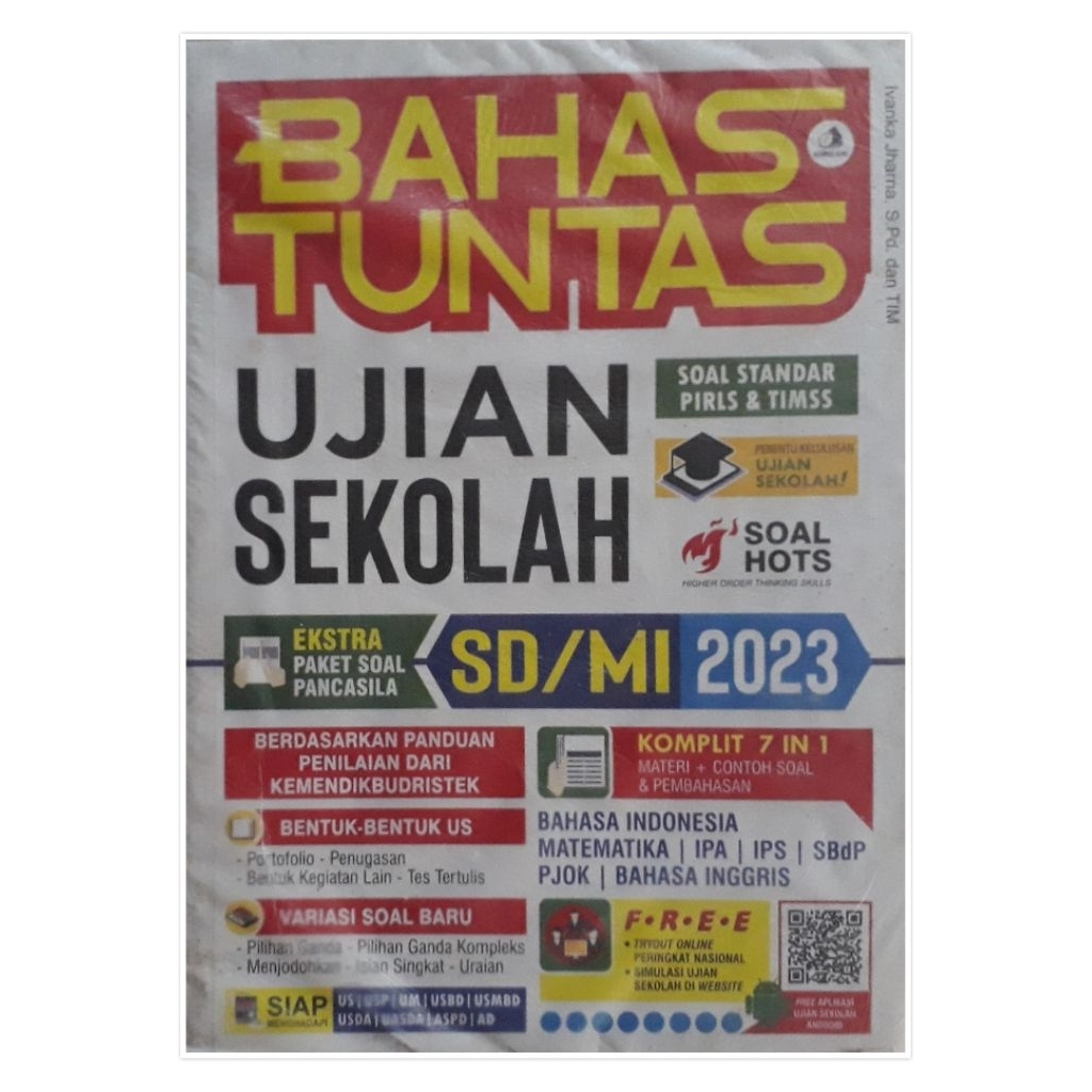 SOAL SOAL BAHAS TUNTAS UJIAN SEKOLAH SD/MI 2023.