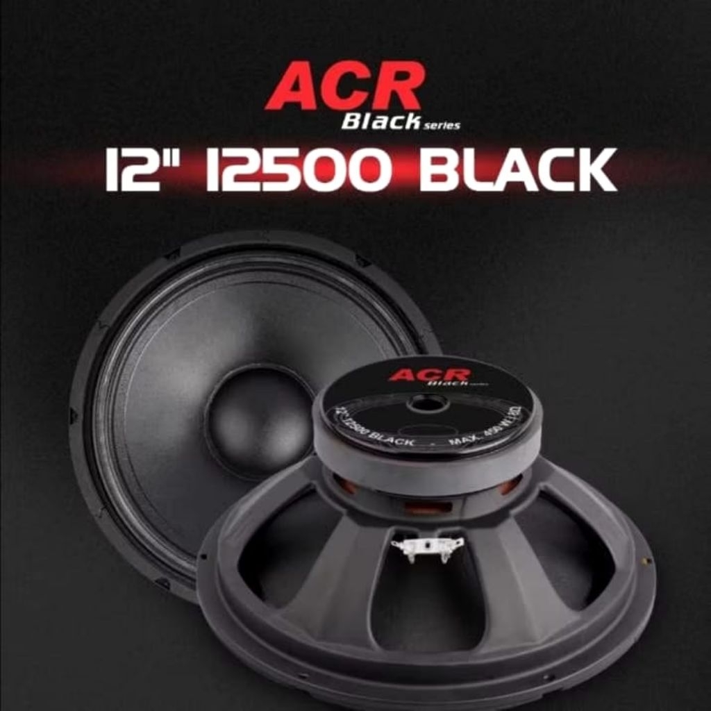 SPEAKER ACR 12 IN TYPE 12500 BLACK 450 WATT
