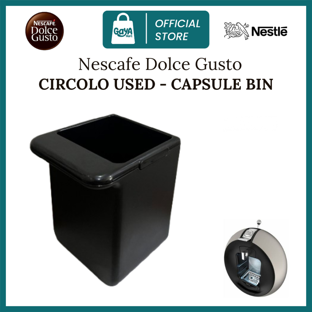 Circolo Capsule Bin/Tempat Pembuangan sampah Kapsul Original Accessories Nescafe Dolce Gusto