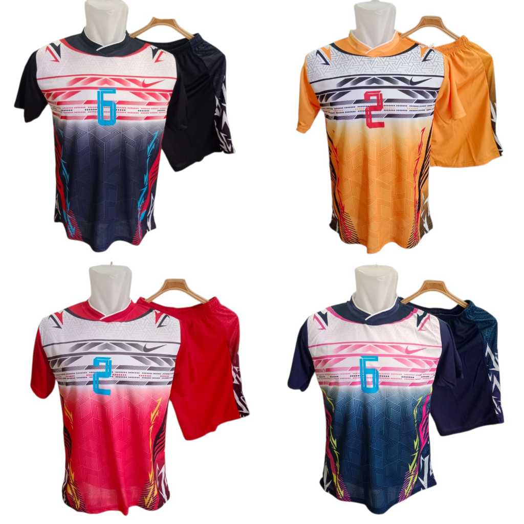 KOSTUM BOLA SET 18, JERSEY BOLA SET, SETELAN SEPAK BOLA, KOSTUM SEPAK BOLA