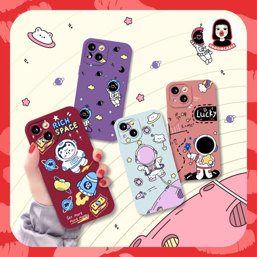 PRINTING PRO CAMERA SPACE ASTRONAUT case vivo v11i v15 v19 v20 v21 v23 v25 y01 y16 v27 v29e y27 v29 