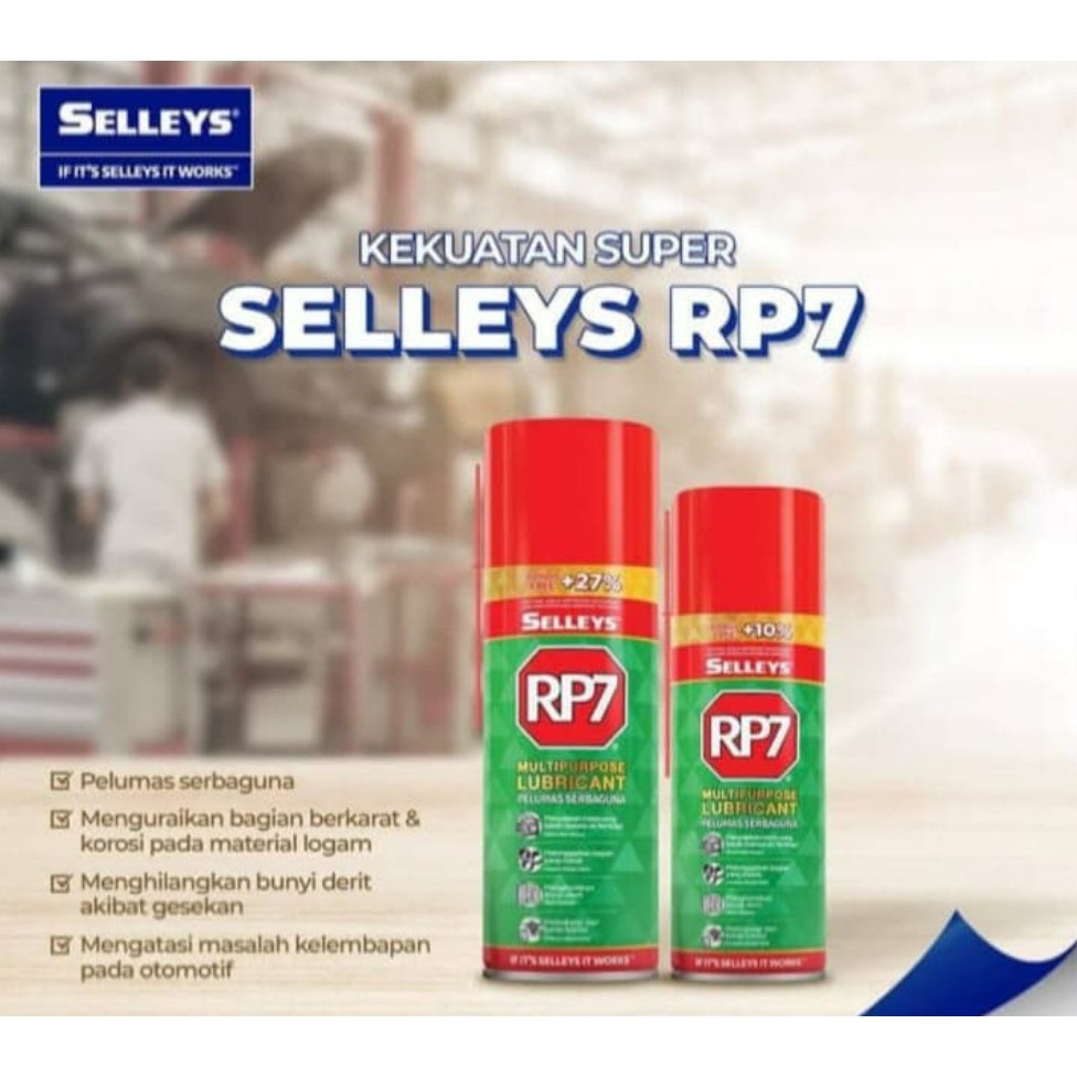 Selleys RP7 Multipurpose Lube / Pelumas Serbaguna pelumas spray selleys RP7 multi purpose lube 211ml
