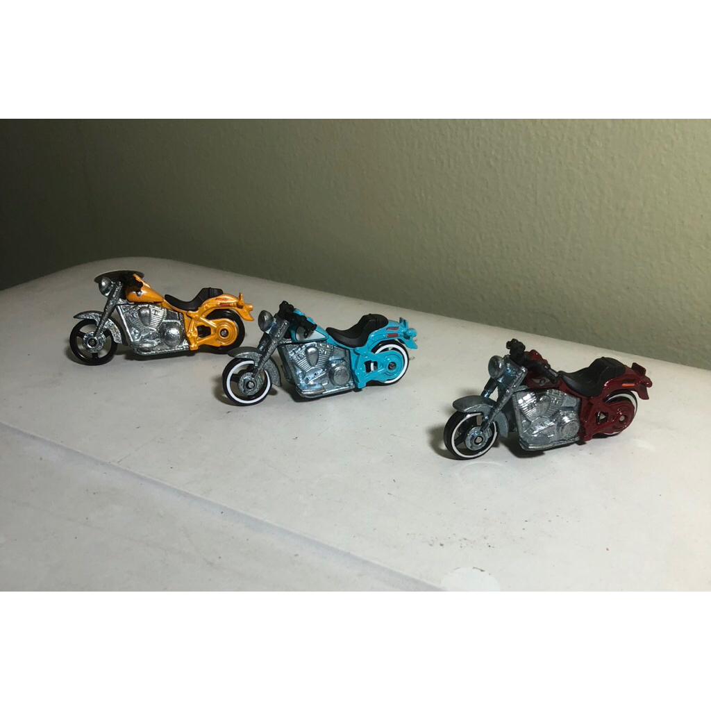 Hot Wheels Harley Davidson Paketan 3 pcs