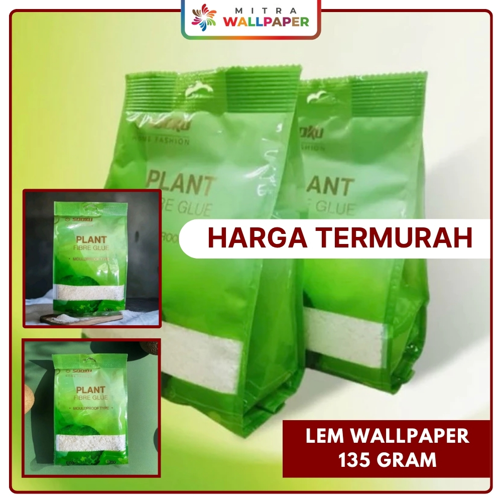 Lem Wallpaper Super Kuat Lem Stiker Dinding Lem Walpaper Termurah Lem Dinding Kuat Lem Wallpaper PVC