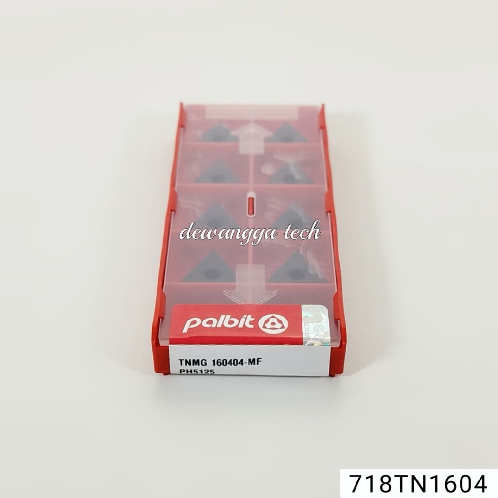 Palbit TNMG160404 insert carbide TNMG 1604 mata pisau bubut TNMG16 karbait segitiga