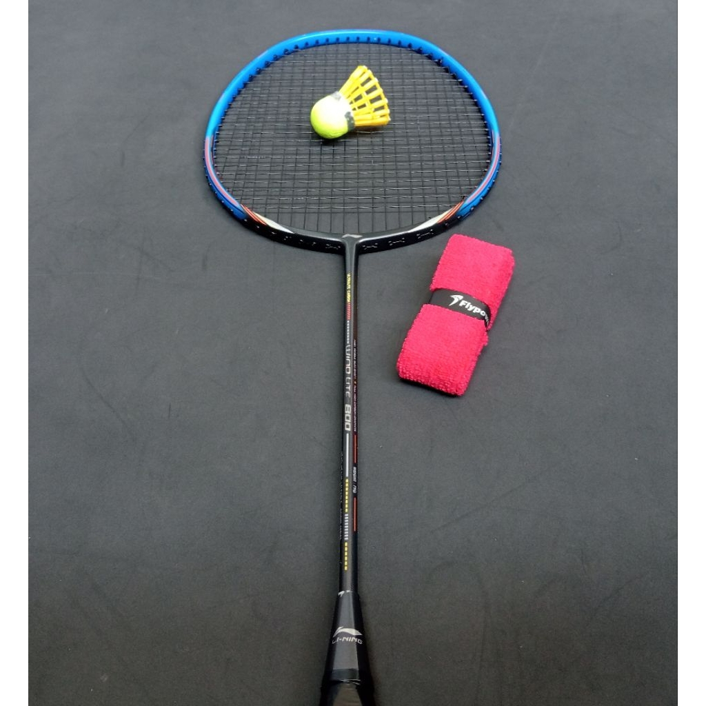 Raket bulutangkis badminton bekas second original lining windlite 800