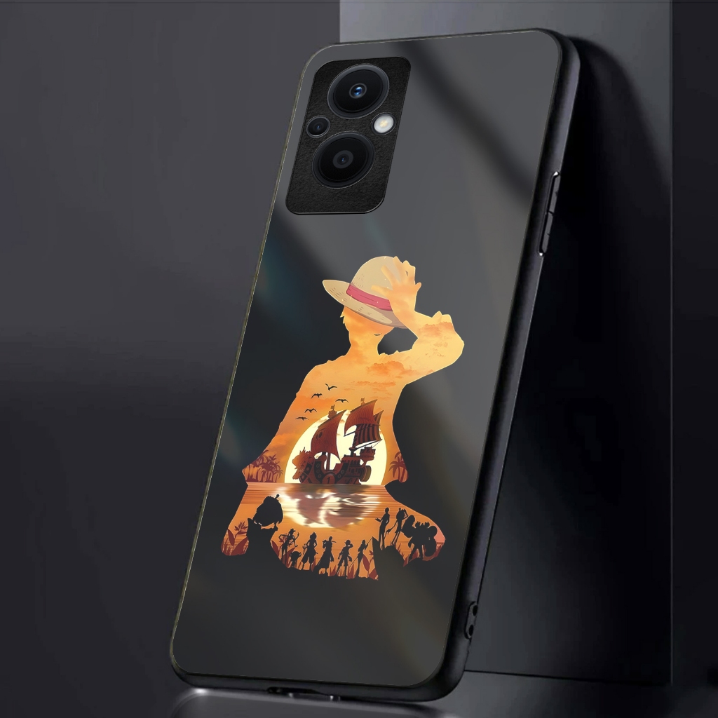 SOFTCASE OPPO RENO 7z 8z 5G - Kesing Glossy Kilau Oppo reno 7 8 z 5G - Casing One Piece G11 - Case P