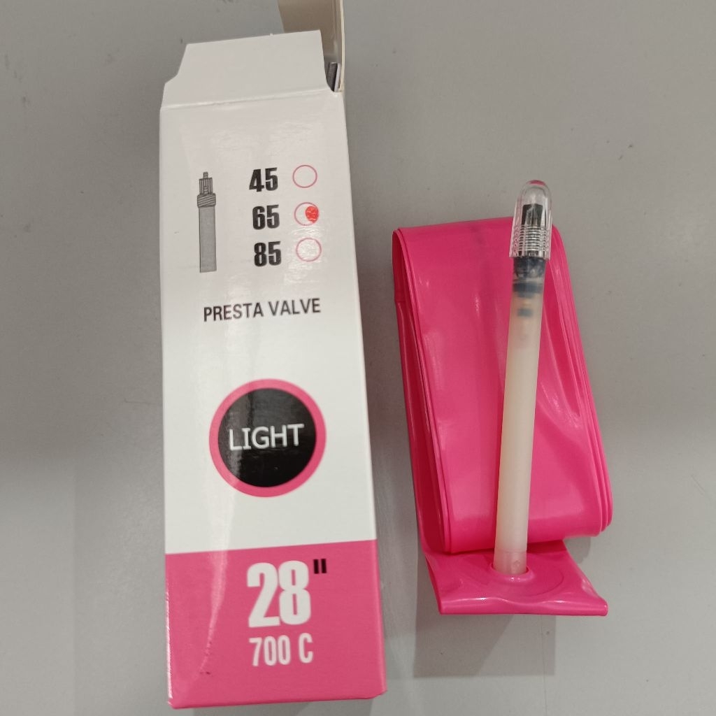 RIDENOW light inner tube ban dalam roadbike fixie TPU 700 x 18 - 32 Presta 45mm 65mm 85mm