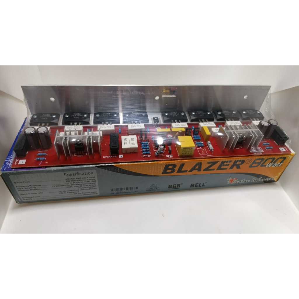 KIT BLAZER X8  EVOLUTION/ BELL / POWER AMPLIFIER 800 MONO