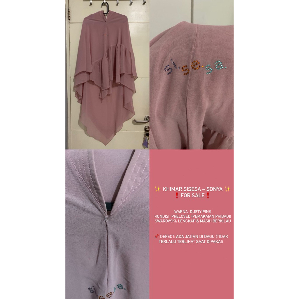 PRELOVED KHIMAR SISESA – SONYA