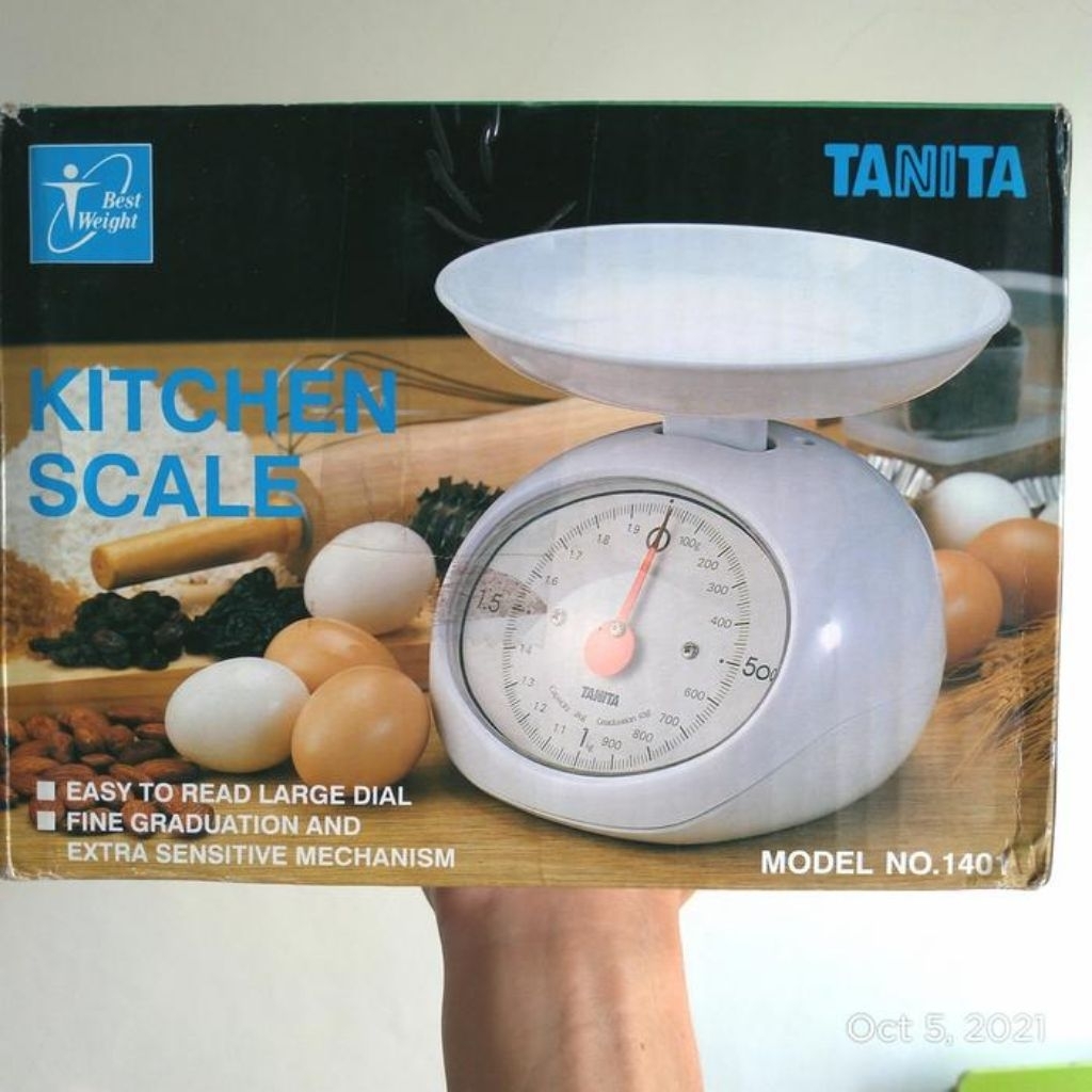 TANITA TIMBANGAN DAPUR 1401 kitchen scale manual
