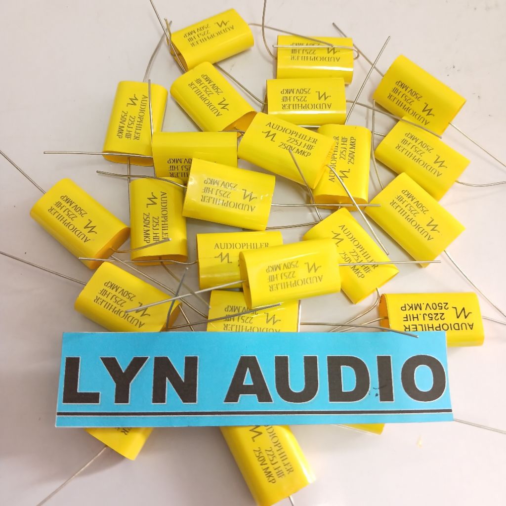 KAPASITOR PENAHAN TWEETER 225J HIF 250V AUDIOPHILER PENAHAN DRIVER