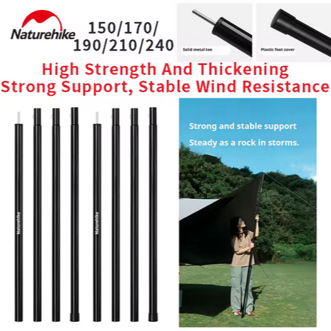 TIANG FLYSHEET TENDA CAMPING NATUREHIKE CNK2550PJ010