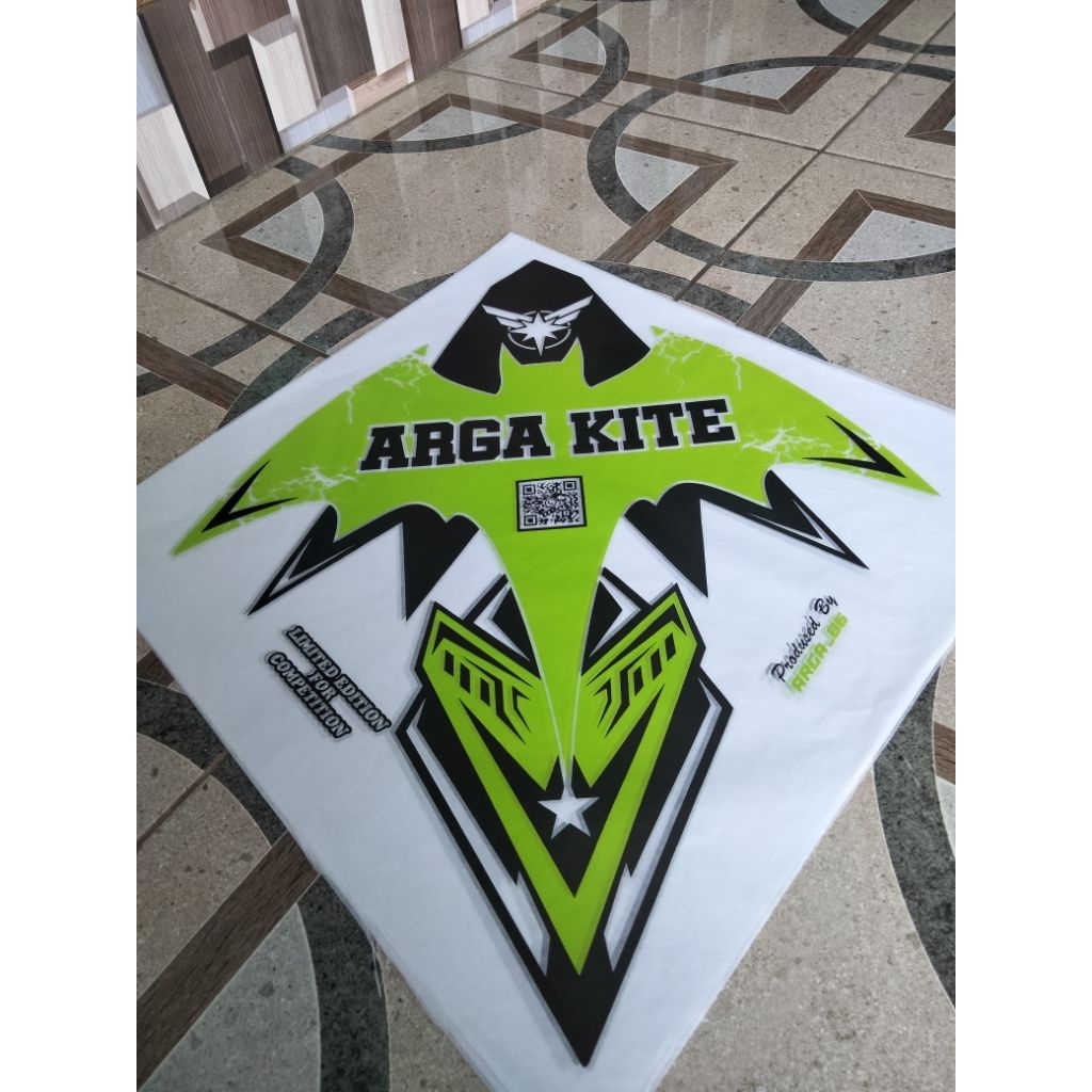 DESAIN BARU kertas Layangan 2 warna ARGA_86 Limited edition