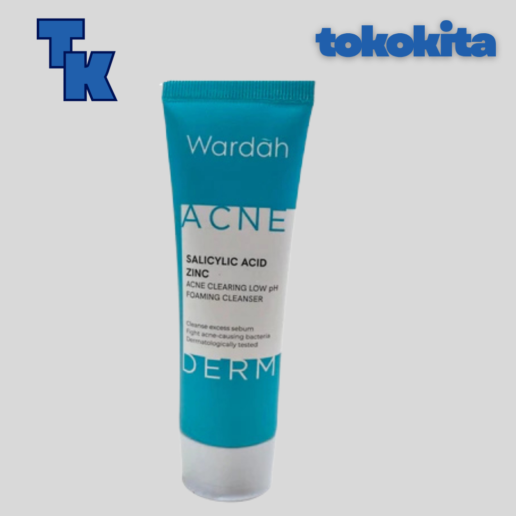 Sabun Cuci Muka Facial Wash Wardah Acne Salicylic Acid Zink 50ml