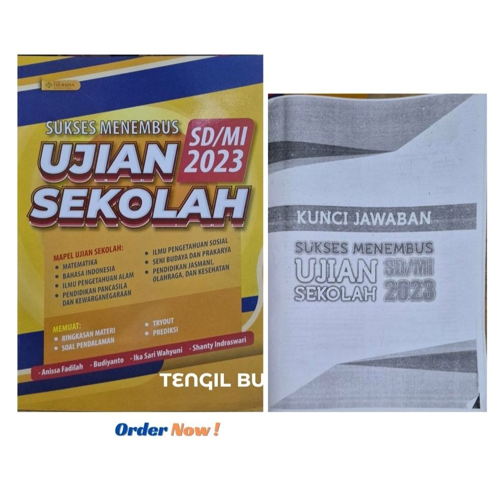 Buku Sukses Menembus Ujian Sekolah SD/MI 2023 – Lengkap Semua Mapel + Kunci Jawaban