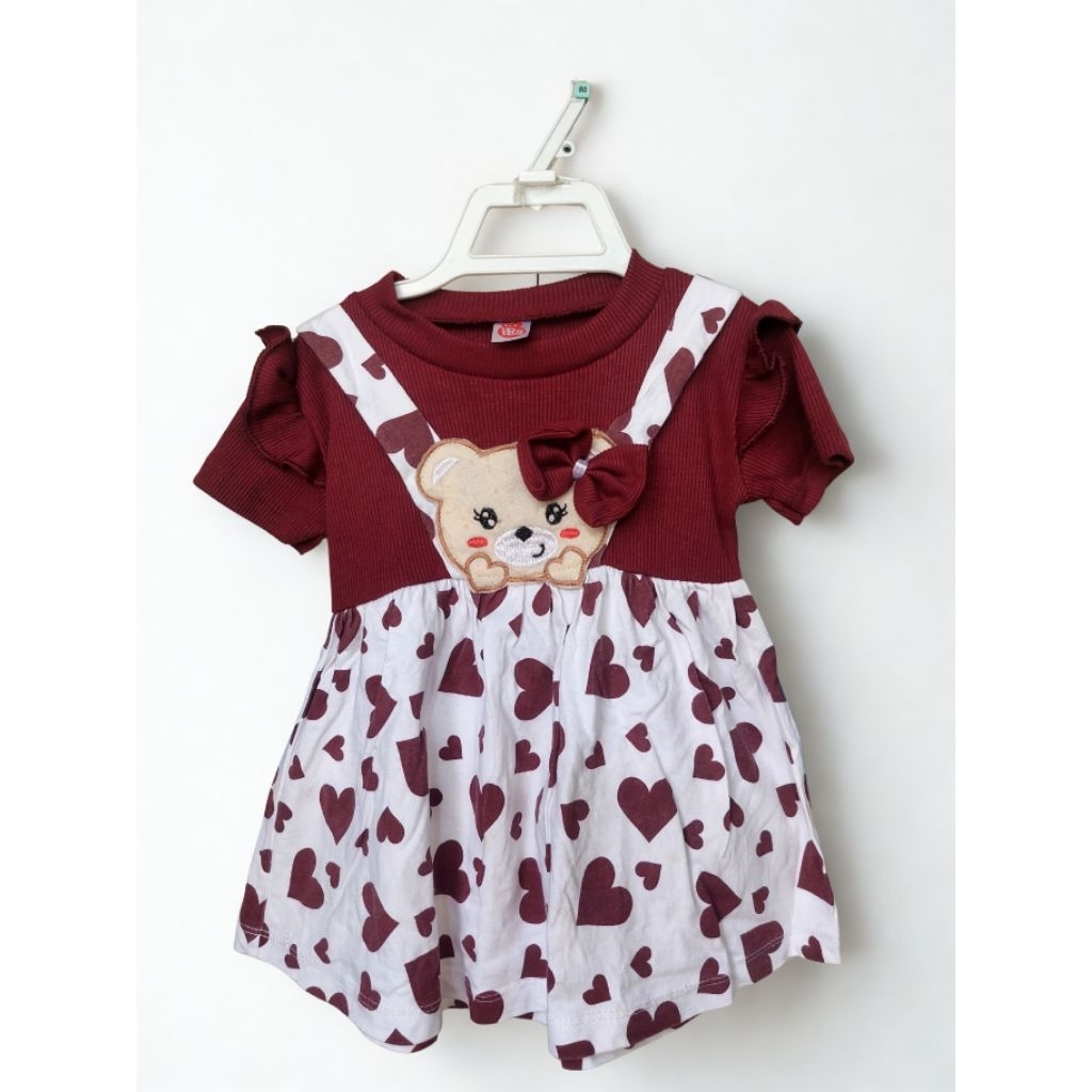 PRELOVED || Dress bayi perempuan || 6-9 bulan
