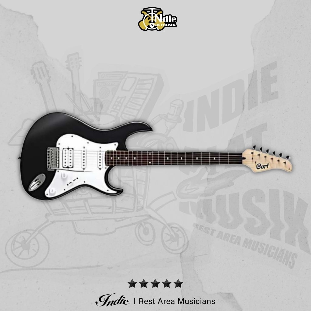 Gitar Elektrik Cort G115 Black