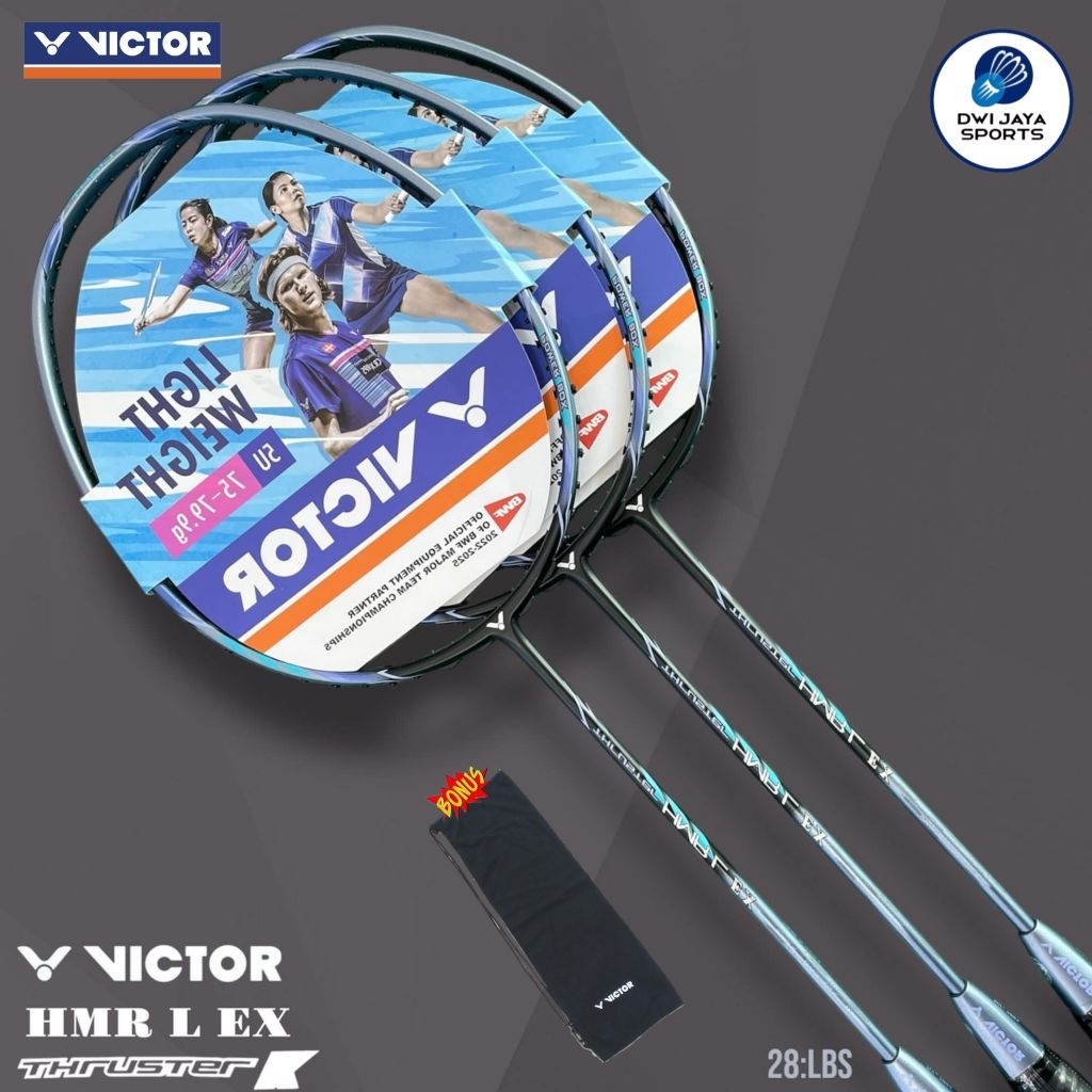 Raket Badminton Victor THRUSTER K HMRL EX H | Victor thruster hmr l ex h | victor tk hmrl ex