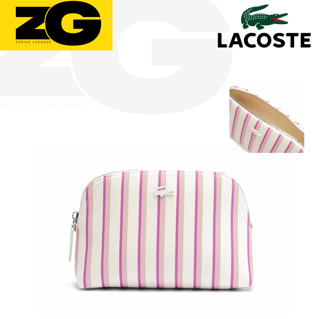 Tas cosmetic wanita LACOSTE classic original