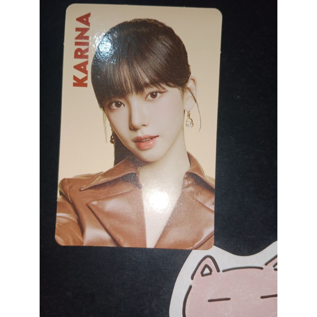 photocard karina aespa