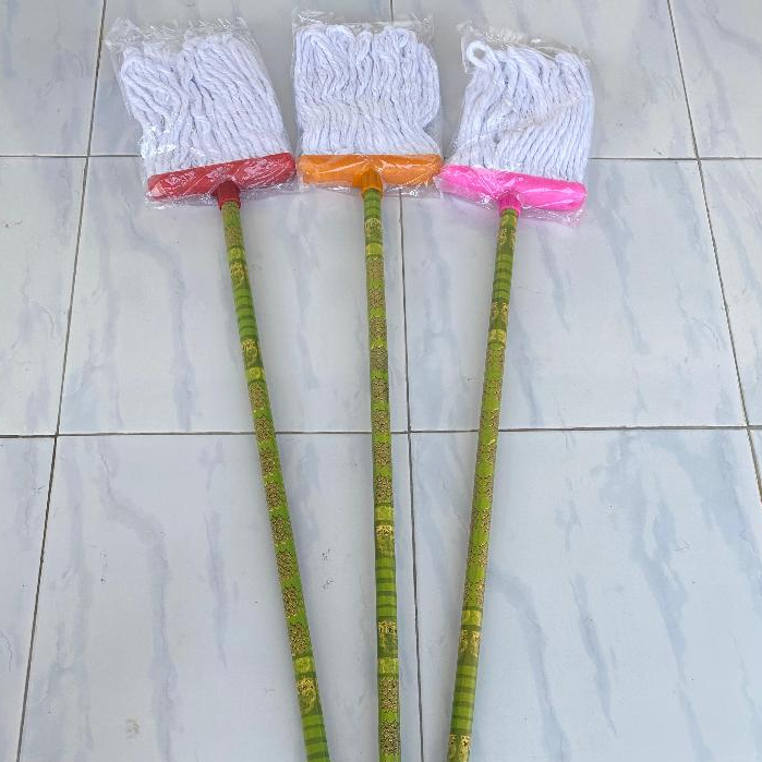 Pel Gagang Kayu Sumbu Pembersih Lantai Rumah Murah