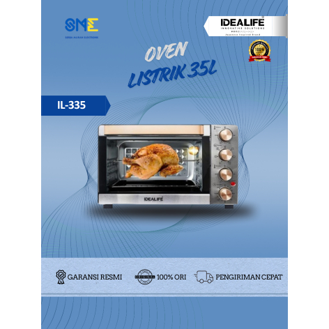 IDEALIFE IL 335 OVEN / PEMANGGANG 35L IL-335