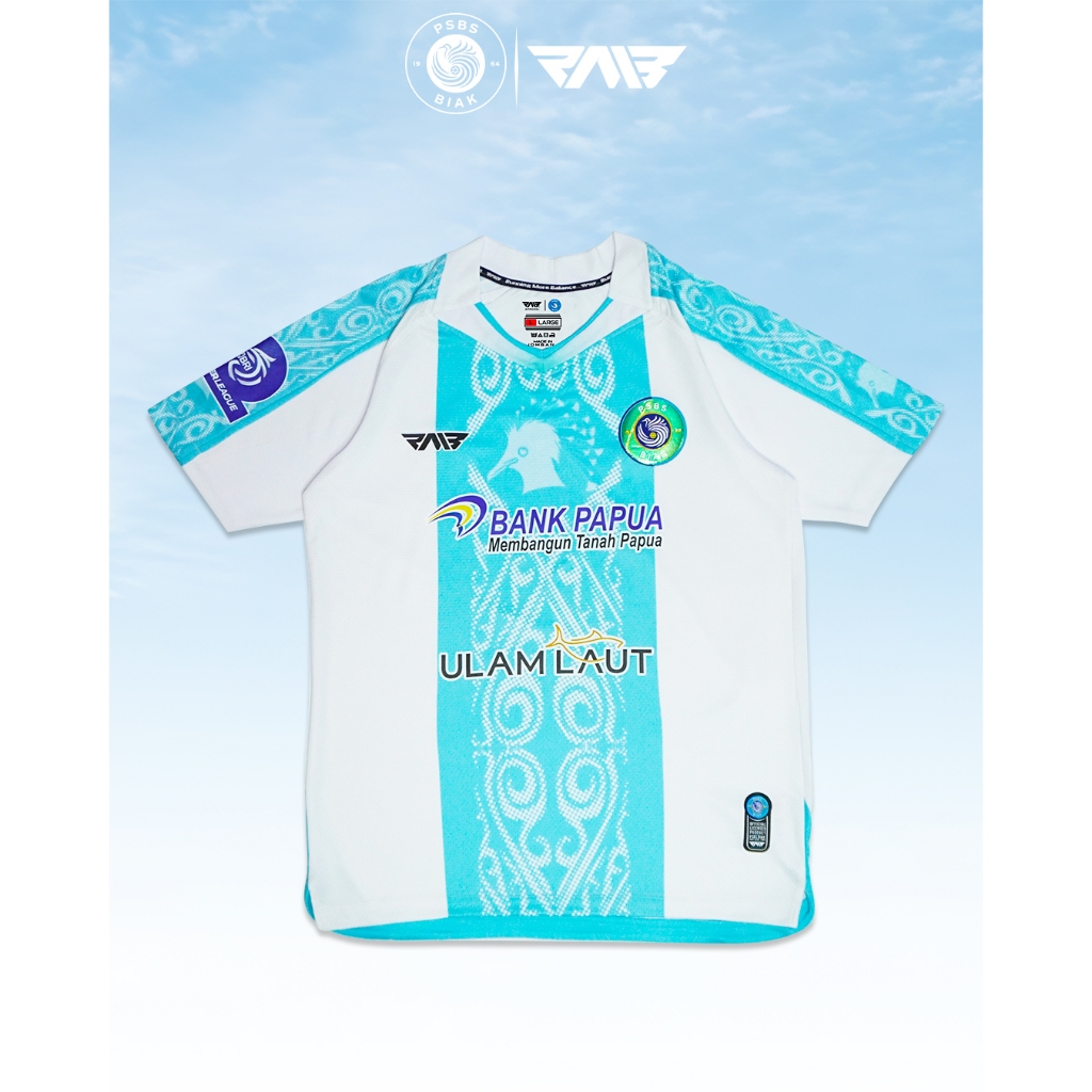 JERSEY PSBS BIAK 2025/2026 PLAYER ISSUE HOME || FULL SPONSOR