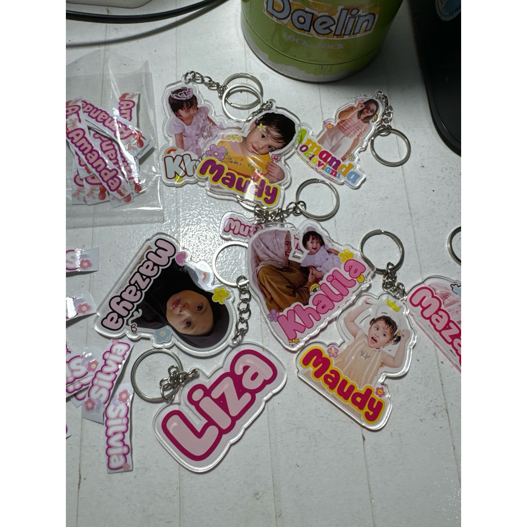 keychain acrylic custom