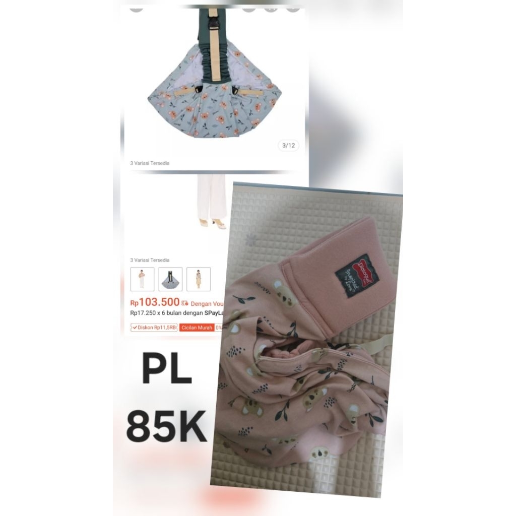 gendongan baby geos dialogue