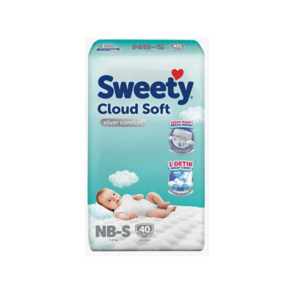 Sweety Silver Pants NBS40 Cloud Soft Popok Bayi
