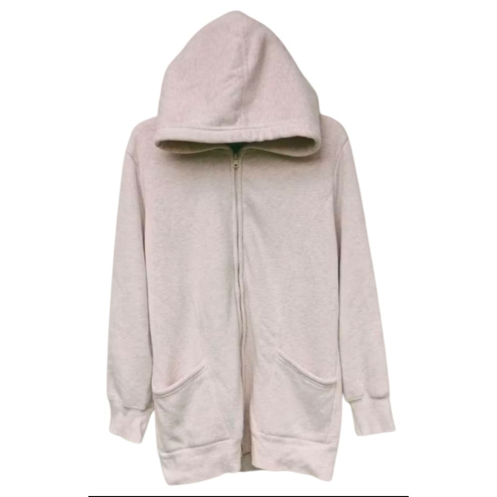 HOODIE-ZIP SHERPA BW sz L fit XL(second)