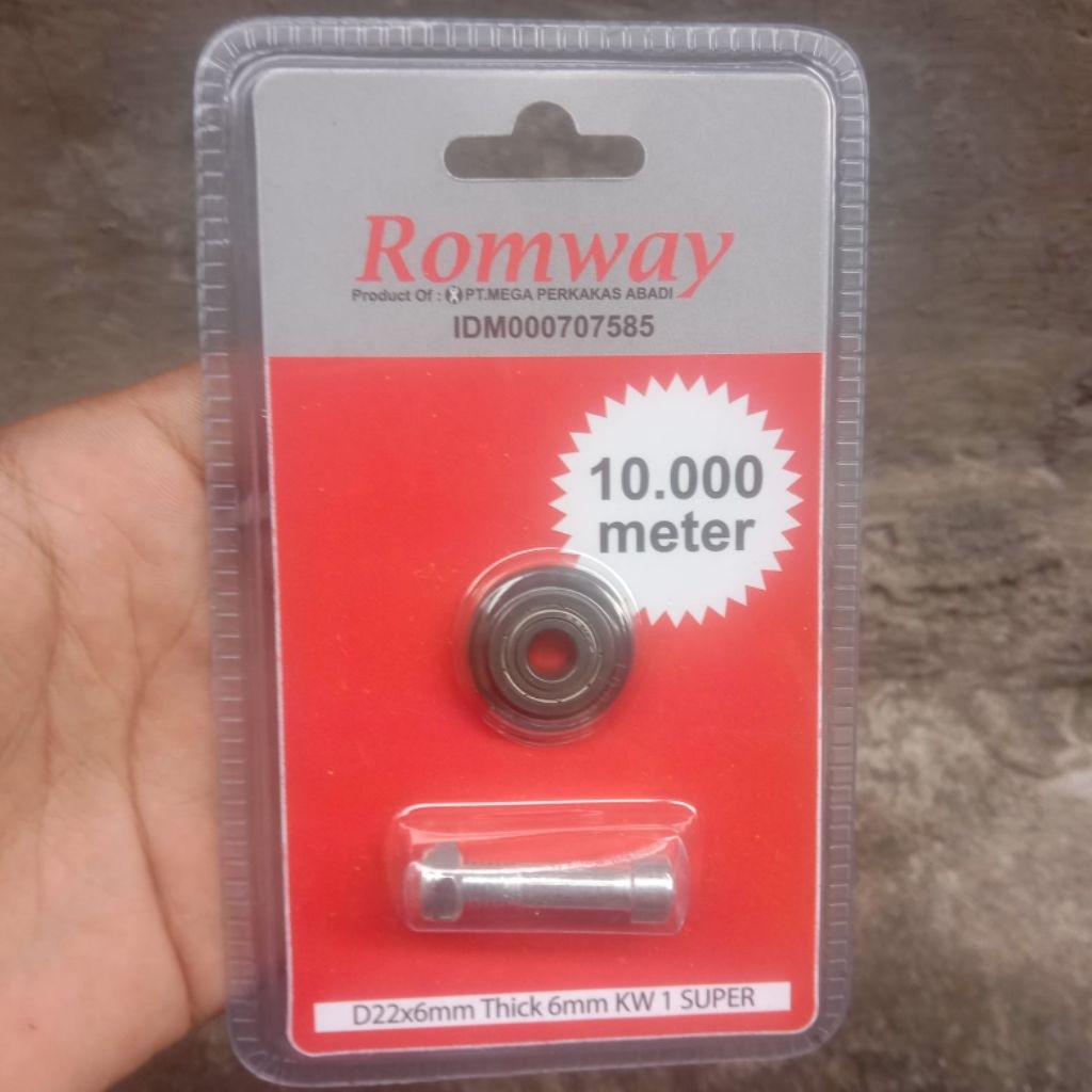 mata pisau pemotong keramik granit dorong tile cutter Romway Alat potong keramik granit marmer asli 