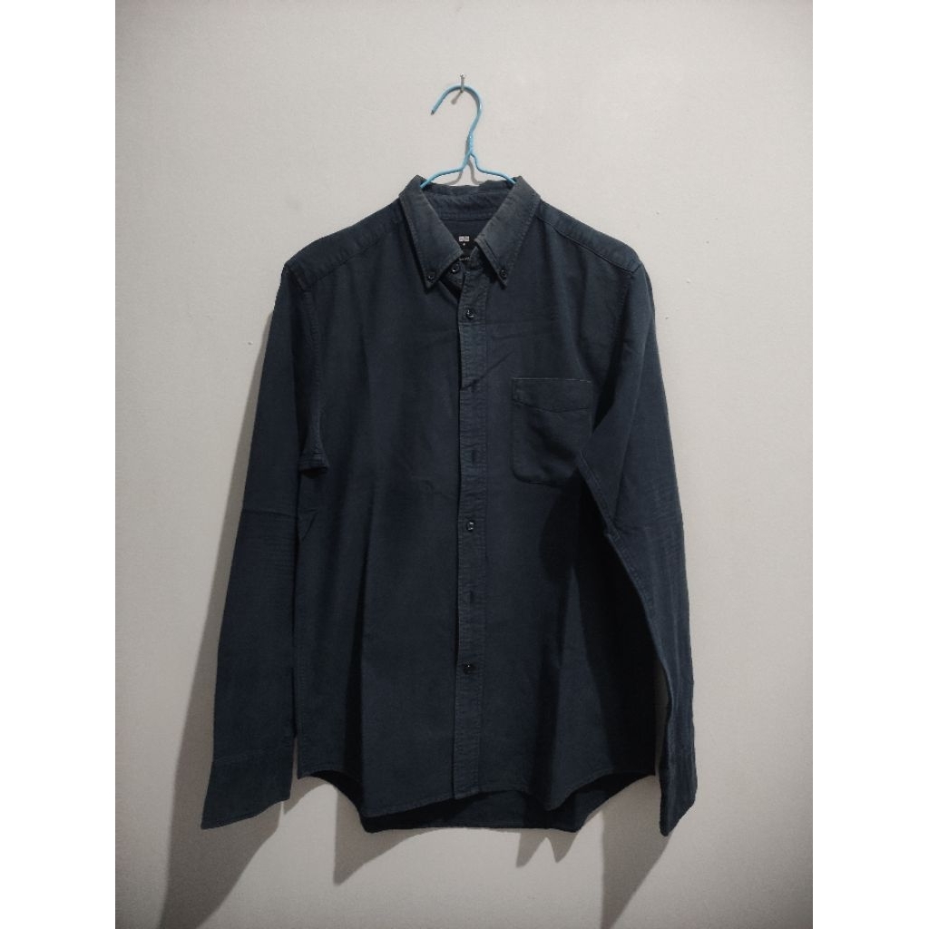 PL Kemeja Pria Size M Uniqlo Termurah /Preloved Kemeja Pria Termurah