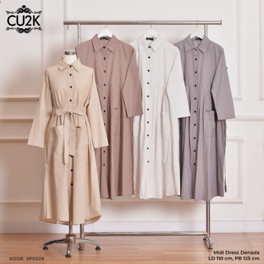 MIDI Dress Denada CU2k Katun Haruka