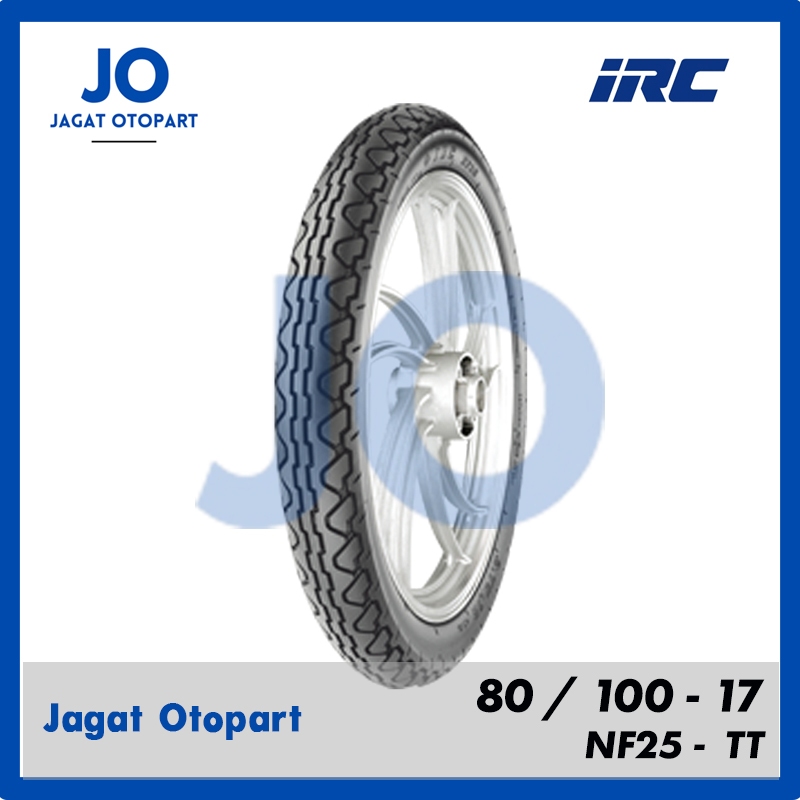 IRC NF25 80/100-17 Ban Motor Bebek Tubetype Non Tubeless (TT)