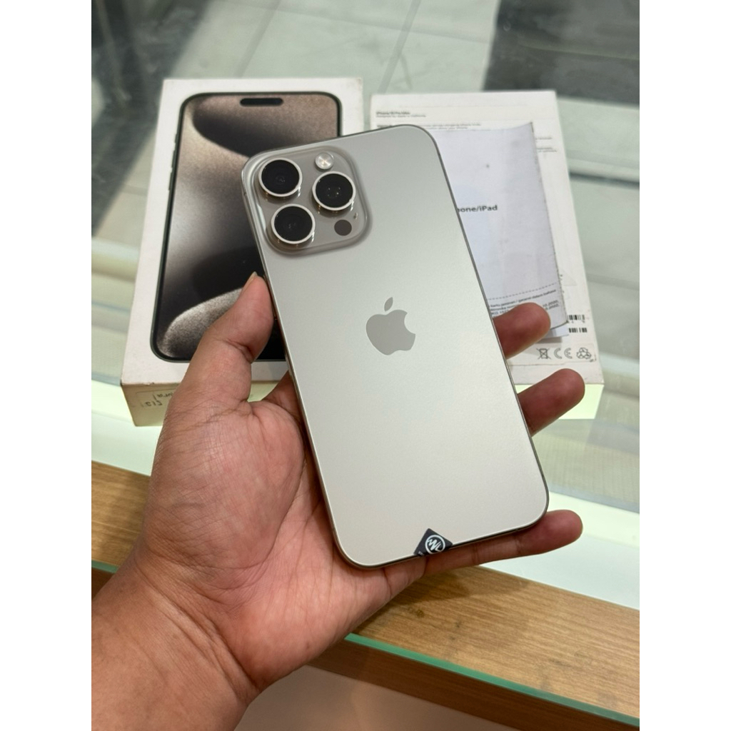 iphone 15 pro max 512gb ibox second fullset original