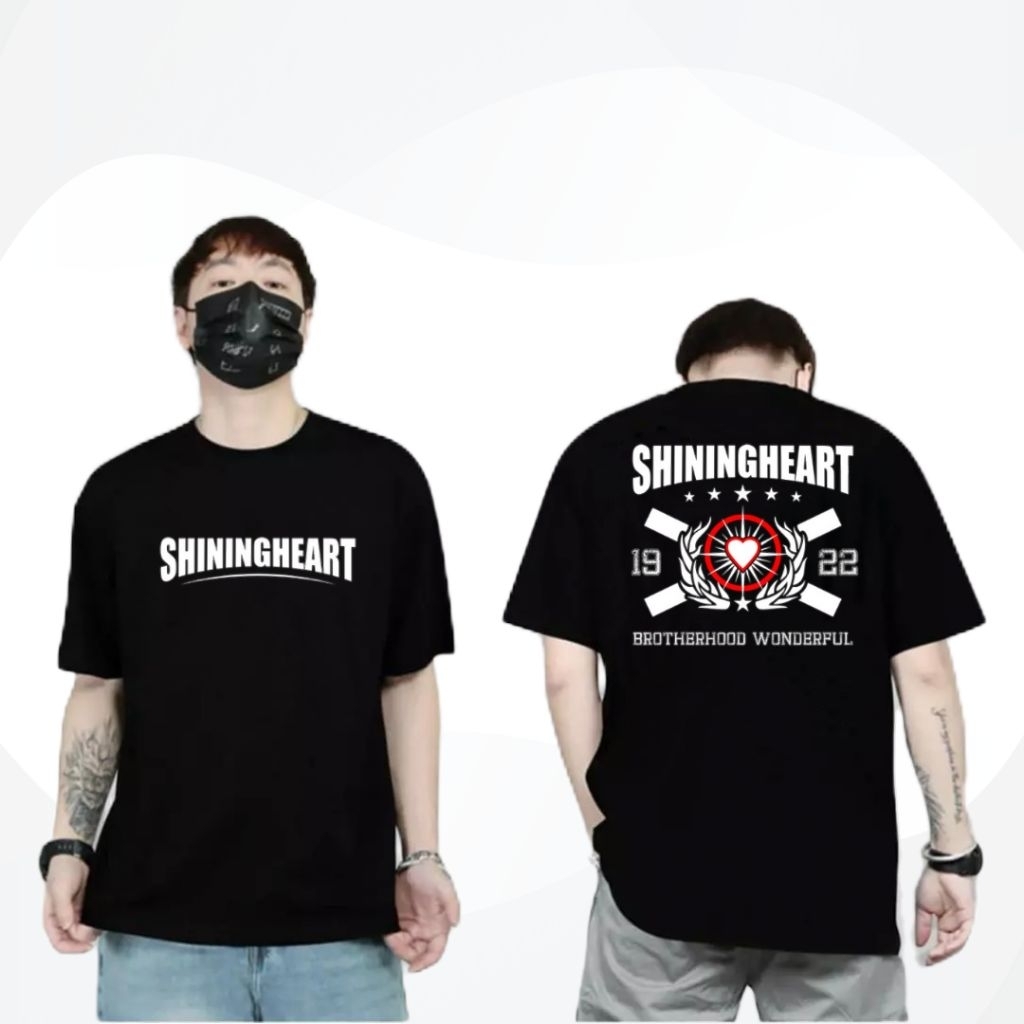 (Kode A) Kaos Shining Heart 1922
