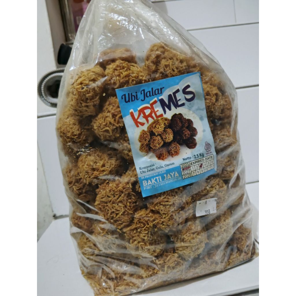 A308 UBI JALAR KREMES 1kg,500gr,250gr,100gr.