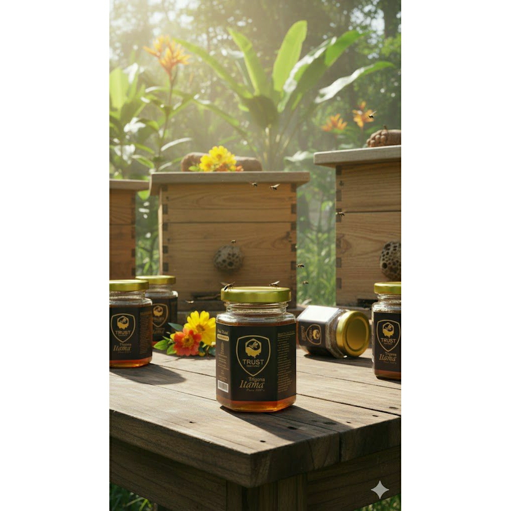 MADU KELULUT MURNI 100% ASLI - MADU KELULUT - MADU KELANCENG MURNI 100% ASLI - MADU TRIGONA MURNI 10