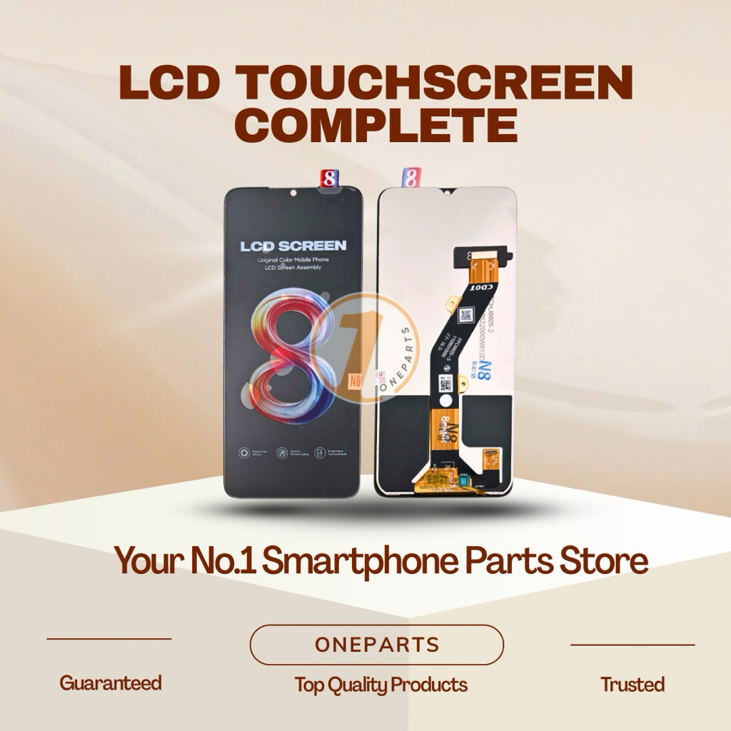 LCD TOUCHSCREEN INFINIX SMART 7 X6515 / TECNO SPARK 8C / TECNO SPARK GO 2023 / SPARK 10 NFC / SPARK 