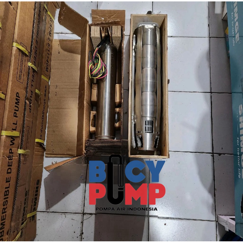 POMPA SATELIT FRANKLIN 5.5HP 3PHASE 4SP14/13 SUBMERSIBLE PUMP FRANKLIN CASING MAX PUMP 6INC OUTPUT 3