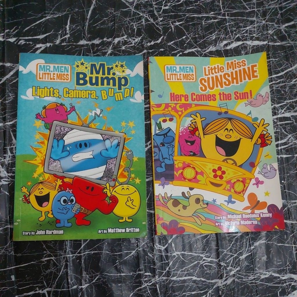 MR.MEN LITTLE MISS Mr.BUMP DAN LITTLE MISS SUNSHINE